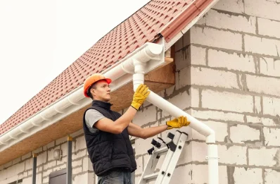 Pose et remplacement de gouttières à Corcieux